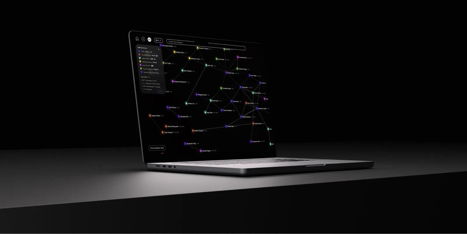 Design Tree on a laptop