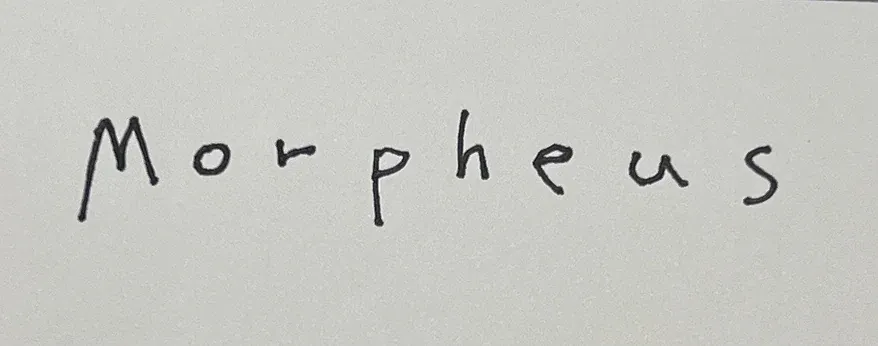 Morpheus Album Cover, image 3