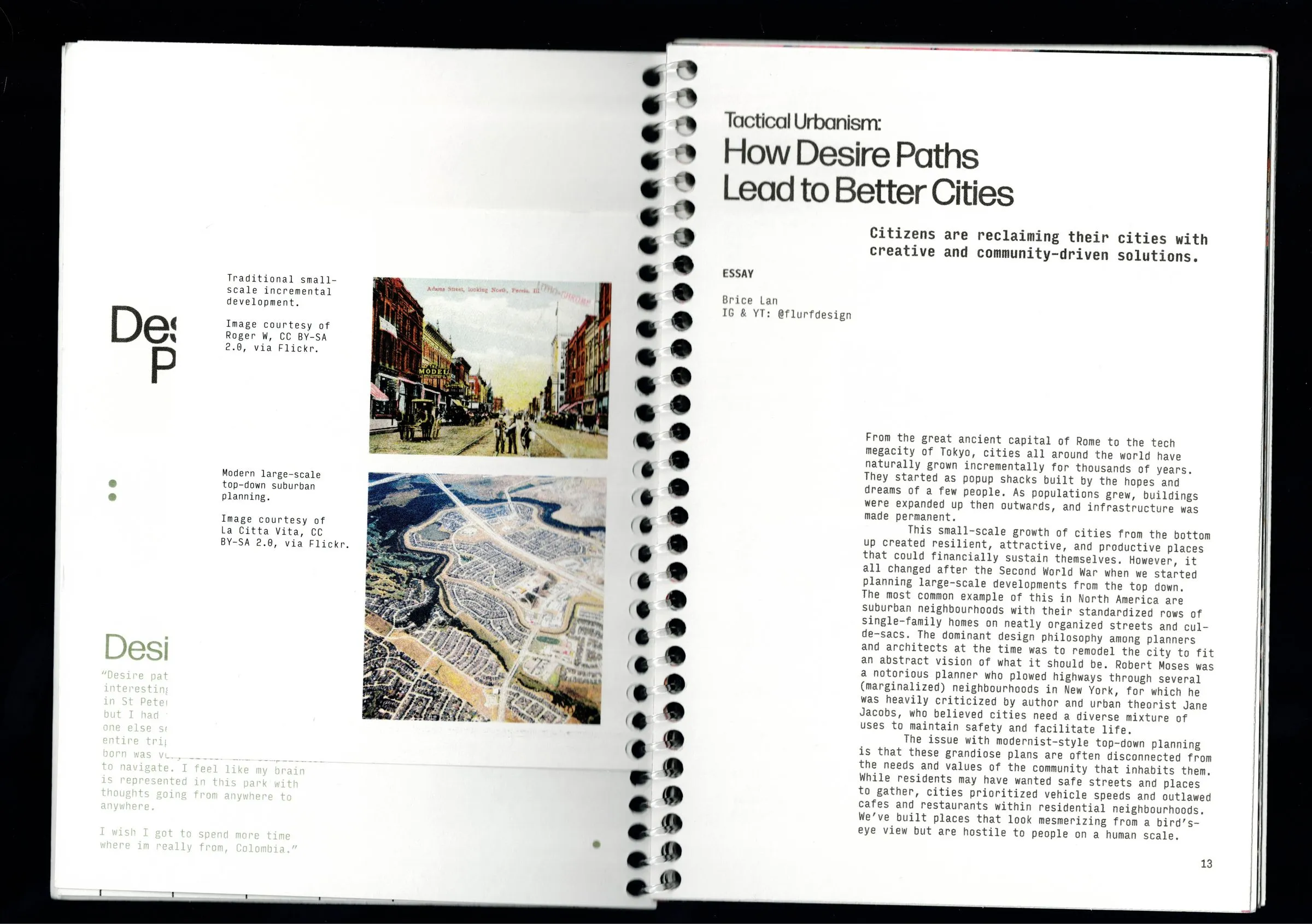 Tactical Urbanism essay, archival photographs
