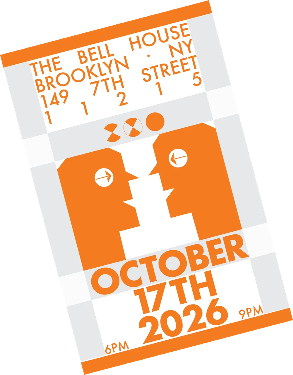 TALK event, T-shirt graphic